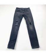 AMERICAN EAGLE MENS NEXT LEVEL FLEX DISTRESSED SKINNY JEANS SIZE 26X28 B... - $11.38