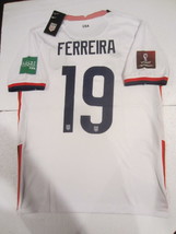 Jesus Ferreira USA USMNT 2022 World Cup Qualifiers Stadium Home Soccer J... - $1,311.04 MXN