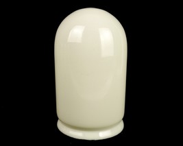 Milk Glass Vintage Tubular Industrial Light Cover, 5&quot; Screw-On Fitter, G... - $29.35