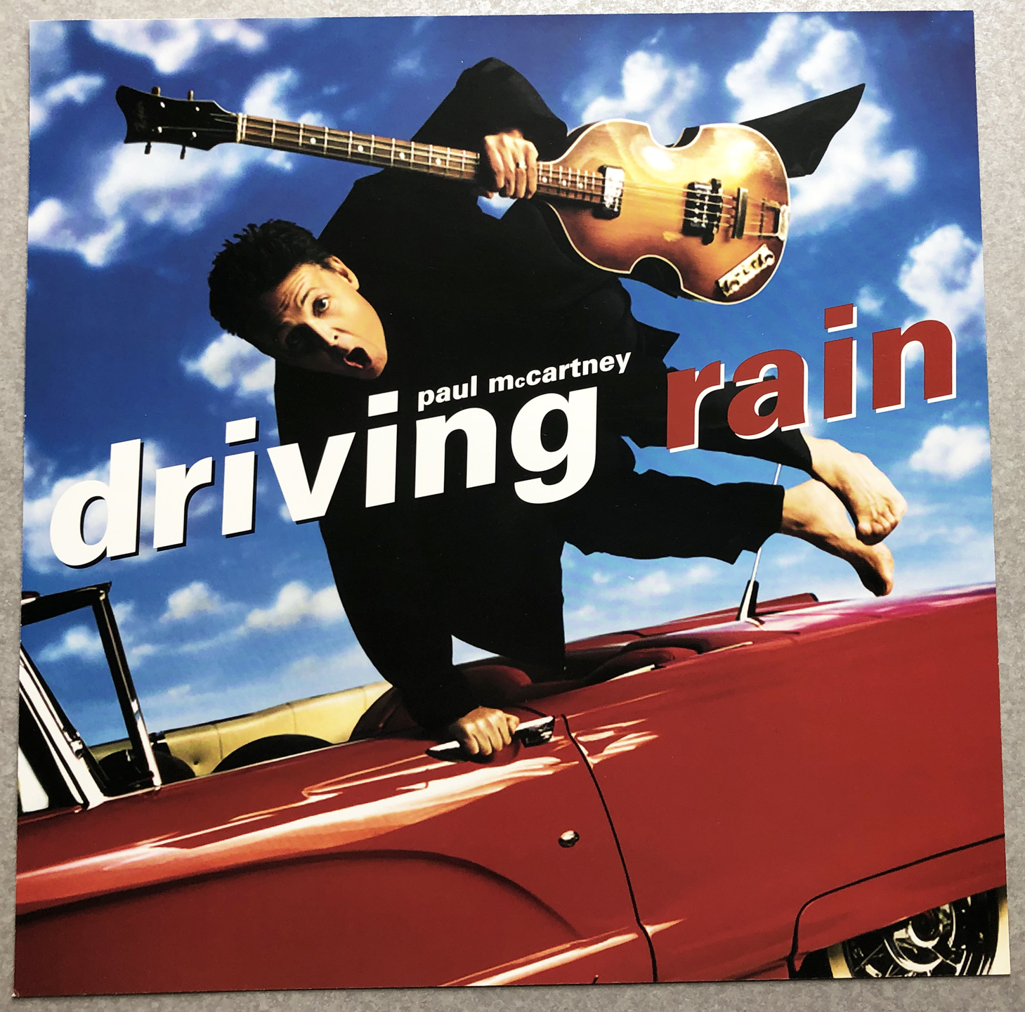 Paul McCartney Concert Cards Welcome Home Paul Liverpool + Driving Rain ... - $35.00