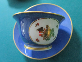 Nymphenburg Coffee Cup And Saucer Blue Orig [84] - £98.55 GBP