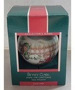 Vtg 1989 Betsey Clark Home for Christmas Hallmark Glass Ball Ornament in... - €7,73 EUR