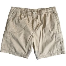Tommy Bahama Men&#39;s Cargo Shorts Elastic Waist Marlin Logo Cotton Size 2XLB - £31.15 GBP