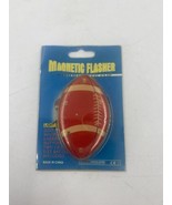 Vintage Magnetic Flasher Red Football Battery Operated - $7.70