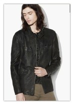 John Varvatos Collection Vintage Inspired Leather Jacket Size EU 46 USA 36 $2198 - £862.28 GBP