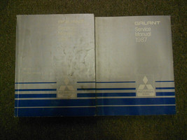 1987 Mitsubishi Galant Service Réparation Atelier Manuel 2 À. Set Usine OEM Book - $15.27