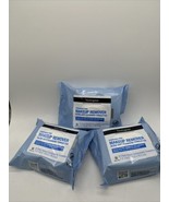 (3) Neutrogena Makeup Remover Towelettes Fragrance Free 21 Ct  Wipes Pla... - $13.99