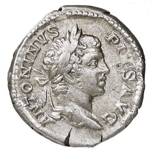 CARACALLA on Horseback with Spear EXTREMELY RARE in RIC #102 Roman Denarius Coin Item image 3