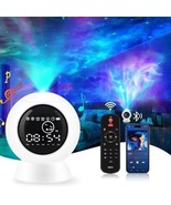 LitEnergy Alarm Clock Star Projector for Kids Bedroom, Bluetooth Speaker... - $45.00
