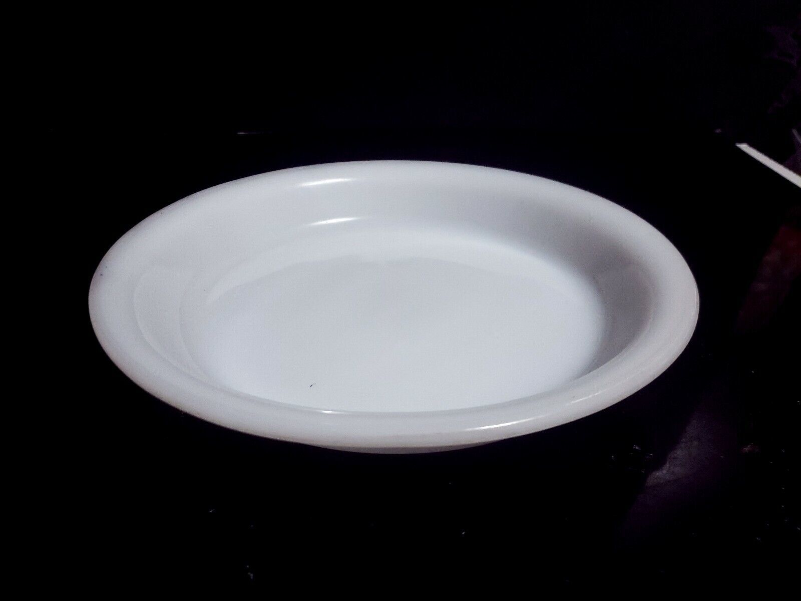 MCM Federal Glass DURA-WHITE Opaque Kitchenware Oven Ware 9" Pie Plate - $7.43