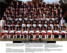 1985 CHICAGO BEARS 8X10 TEAM PHOTO FOOTBALL PICTURE NFL  - £3.94 GBP