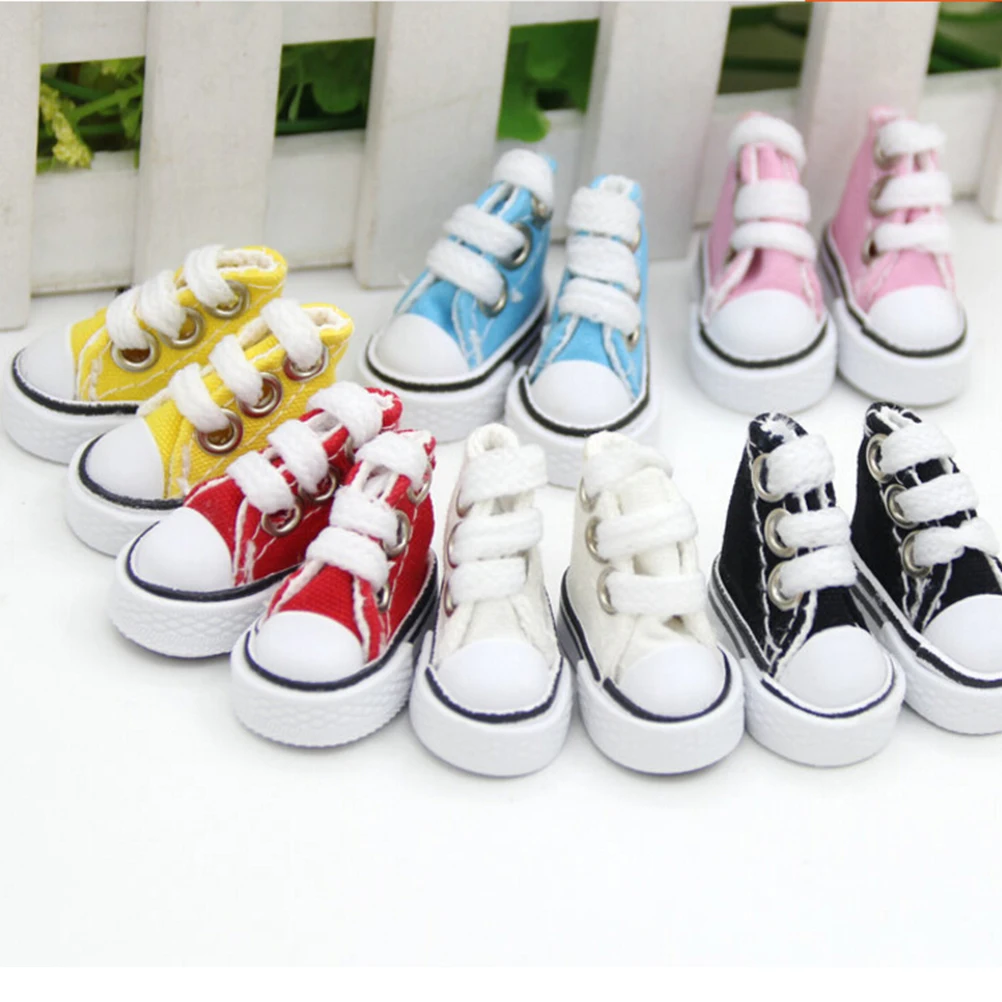 Play 1Pair fashion Doll Shoes For Toy Aorted Shoes Sneaker for Mini Doll Shoes f - £23.23 GBP