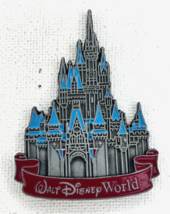 Disney 2001 WDW Pewter Cinderella&#39;s Castle Mark Seppala Designed 3-D Pin#3212 - £7.43 GBP