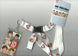 One Direction logo/white 2012 Official Merchandise Lanyard Collectable 1D - £9.34 GBP