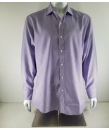 JAccardi Lite Purple Dress Shirt Large - $42.98