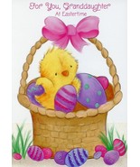 For You Granddaughter At Eastertime - Easter Greeting Card - 22643 - $54.54 MXN