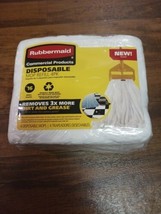 Rubbermaid Commercial Product Disposable, Mop Refill 4-Pack #16 Small - £10.83 GBP