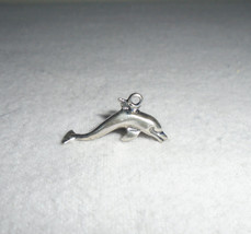 Dolphin Bracelet Charm Sterling Silver 925 Tropical Ocean Sea Beach - $9.89