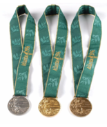 1996 Atlanta Olympic Medals Set (G/S/B) with Silk Ribbons &amp; Display Stan... - $129.00