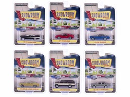 &quot;Showroom Floor&quot; Set of 6 Cars Series 6 1/64 Diecast Model Cars by Greenlight - £54.04 GBP