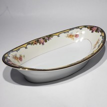 Noritake Oxford 8 1/8&quot; Porcelain Flared Oval Relish Olive Nut Bowl Japan... - $18.95