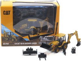 Caterpillar CAT 420 XE Backhoe Loader w/ Attachments  1/64 Scale Diecast... - $36.62