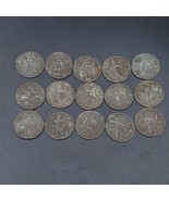 Maravillosa moneda antigua estilo antiguo sin investigar moneda de estil... - $30.53