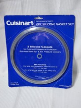 Cuisinart CPC22-SG2PK 6 &amp; 8 Quart Pressure Silicone Gasket (Set of 2) - OPEN BOX - £8.17 GBP