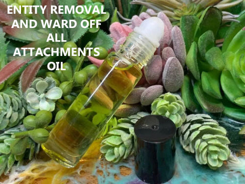 Haunted OIL 33X ENTITY REMOVAL & WARD OFF ALL ENTITY ATTACHEMENTS HIGH MAGICK - $23.33