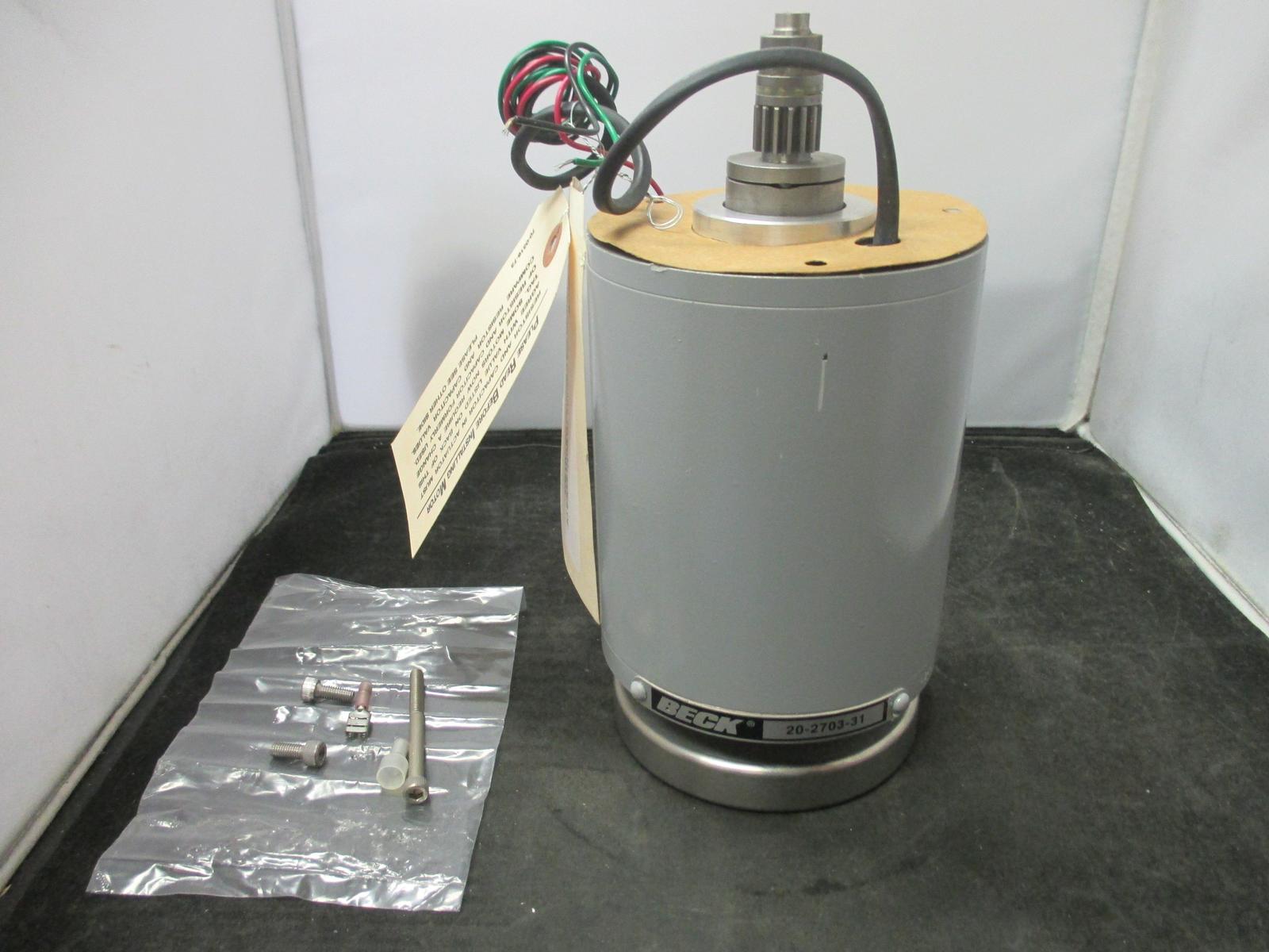 Beck 20-2703-31 NM MOTOR ASSEMBLY  - $195.00