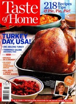 Taste of Home Magazine November 2014 Turkey Day USA 218 Recipe Tips &amp; Pie, Pie - £6.13 GBP