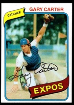 Montreal Expos Gary Carter 1980 Topps Baseball Card #70 nr mt - £1.38 GBP