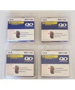 4x Circuit Breaker QO115C - SQUARE D BY SCHNEIDER ELECTRIC 15A SINGLE PO... - $947.99 MXN