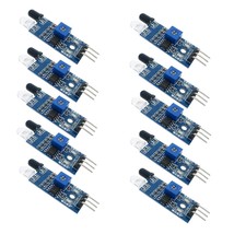 HiLetgo 10pcs IR Infrared Obstacle Avoidance Sensor Module for Arduino Smart Car - £14.38 GBP