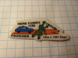 1981 Sega Frogger Series Refrigerator Magnet: #p286 Here Comes Trouble - £2.79 GBP