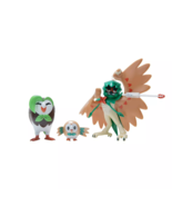NEW Pokémon Select Evolution Multipack 2&#39;&#39; Rowlet, 3&#39;&#39; Dartrix &amp; 4.5&#39;&#39; D... - $34.08 CAD
