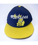 Michigan Hat Vintage Wolverines Cap Snapback University 90s Top of the W... - £49.06 GBP