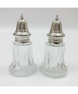 Godinger Silver Art Co LTD Salt Pepper Shakers 3-1/2 x 1-7/8 at the base - $24.43 CAD
