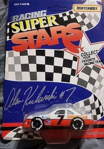 Matchbox Racing Super Stars Hooters #7 Alan Kulwicki Ford Thunderbird 1992  - $9.50