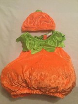 Infants pumpkin costume Size 1 year  2 year 2 piece set outfit orange - £11.98 GBP