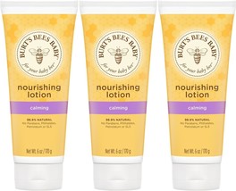 Burts Bees Baby Nourishing Lotion, Calming, 6 Ounces (Pack of 3) (Packaging May - £46.65 GBP