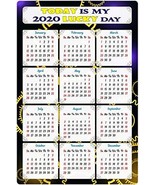 2020 Magnetic Calendar - Calendar Magnets - Today is My Lucky Day - Edit... - £12.65 GBP