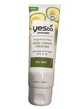 YES To Avocado Fragrance Free Daily Cream Cleanser For Dry Skin.98%Natural.3.3oz - £4.66 GBP