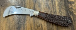 Case XX 6217 Loom Fixer Knife 1971 - 9 Dot - Wood Handle Pocket Knife Vi... - £116.84 GBP