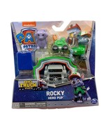 Paw Patrol Rocky Big Truck Pups Hero Pup Figure with Drone Animal 2022 - £11.05 GBP