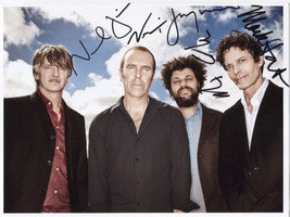 Crowded House (Band) FULLY SIGNED Photo + COA Lifetime Guarantee - £78.17 GBP