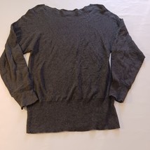 Alfani Women&#39;s Gray Top Blouse Long Sleeve Pullover Business Casual Size... - $7.61
