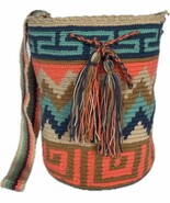 MINI Handmade Wayuu Crochet Tote Bag, Woven Mochila, Colombian Tribal Ba... - $1,455.23 MXN