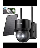 ieGeek 360°Wireless Solar PTZ Battery Camera Wireless wifi Security CCTV... - $67.53 CAD