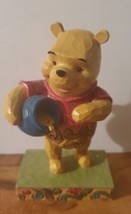 Jim Shore Winnie Pooh Figurine Hunny Honey Of A Bear Enesco Walt Disney Showcase - £23.67 GBP